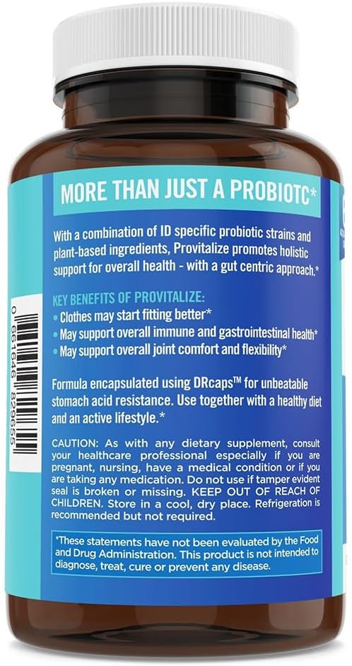 Better Body Co. Provitalize | Probiotics for Women, Menopause, 68.2 Billion CFU, Digestive Health - Relief for Bloating, Hot Flashes, Joint Support, Night Sweats - Gut Health  Metabolism - 60 Caps