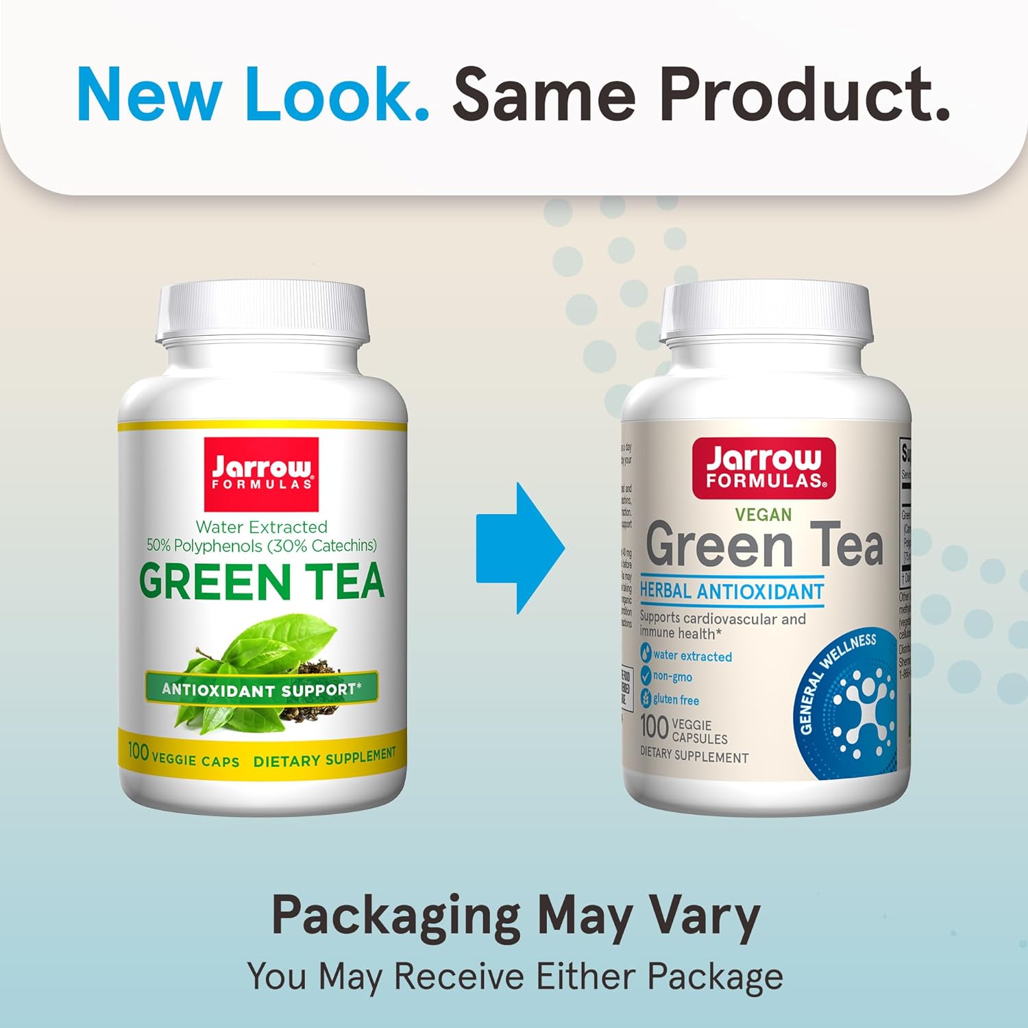 Jarrow Formulas Green Tea 500 mg - 100 Veggie Capsules - Antioxidant Support - 50% Polyphenols - Cardiovascular Immune Health Dietary Supplement - 100 Servings Jarrow Formulas Green Tea 500 mg - 100 Veggie Capsules - Antioxidant Support - 50% Polyphenols - Cardiovascular Immune Health Dietary Supplement - 100 Servings
